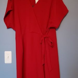 Bobeau Red Dress